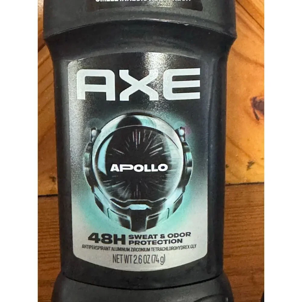 NEW AXE Apollo Antiperspirant Deodorant 48H Protection Lot Of 2 (Retail $13)